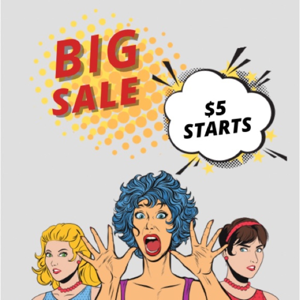 Sale! Lots of $5 And $10 Starts